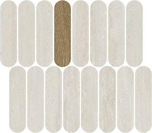 Мозаика VIVES 41SI Mosaico Passy Blanco R10 27x31