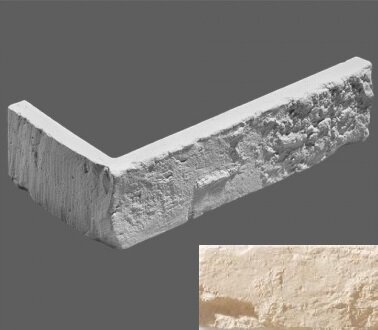 Искусственный камень Leonardo Stone Угловой элемент Прованс 404 23,5/11x6,5x1,6