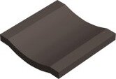Керамогранит Winckelmans 100CH0ANT Channel CHARCOAL ANT10x10