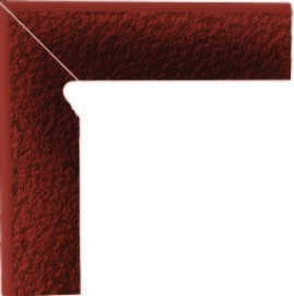 Плинтус Paradyz Cloud Rosa Duro Цоколь левый (B+A) 30x8,1