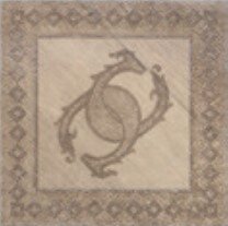 Декоративная вставка Cerdomus Antique Intreccio Clay 15x15