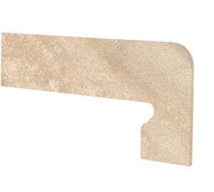 Плинтус Exagres ZANQUIN FIORENTINO PETRA OCRE DCHA. правый 395x175x7,5