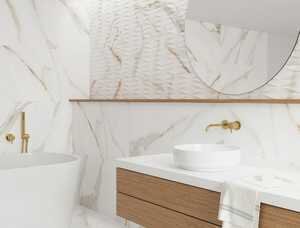 Декор Gayafores Deco Calacatta Gold 32x62.5