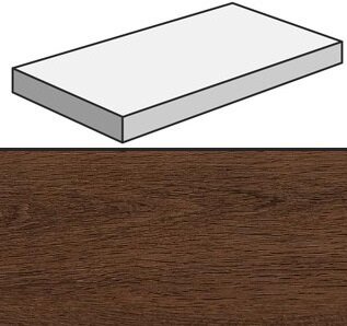 Ступень Атлас Конкорд Россия 620070000876 Oak Reserve Dark Brown Scalino Angolare Dx 33x120