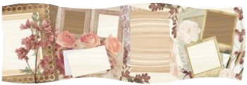 Декор Mayolica Siroco Roses Crema Decor 20x60