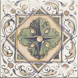 Декор Mainzu PT03093 Centro Faenza Bianco Mix 20x20