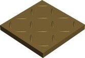 Ступень Winckelmans 100CA0R10CAF cx.10 RELIEF R10 COFFEE CAF 10x10