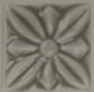 Декоративная вставка Adex ADST4059 Taco Relieve Flor №1 Graystone 3x3
