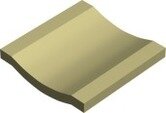 Керамогранит Winckelmans 100CH0IVO Channel IVORY IVO 10x10