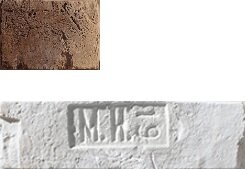 Leonardo Stone Декоративный кирпич Штамп Орлеан 444 25-28x7-8x1,7