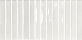 Плитка DNA Tiles 133469 Flash Bars White 12,5x25