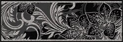 LB-Ceramics 1501-0047 Бордюр Азур черный 8,5x25