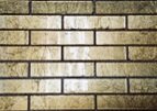 Мозаика Keramissimo Фольгированная золотая Gold Leaf 30х30