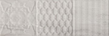 Плитка Monopole Genesis Relieve Gris 10x30