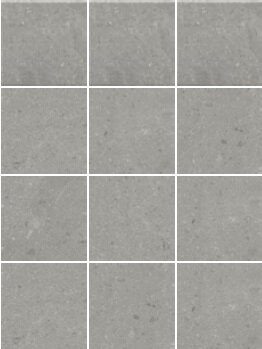 Керамогранит Kerama Marazzi 1320H Матрикс серый полотно 29,8х39,8 из 12 частей 9,8х9,8