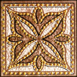 Freelite Decor Корсика (коричнево-бежевый) Вставка 7х7