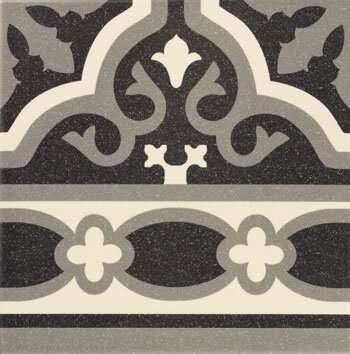 Плитка Mainzu PT01979 Cenefa Black 20х20 (универсальная)