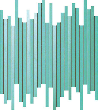 Декор Atlas Concorde Italy 9DLT Dwell Turquoise Mosaico L 30,5X26