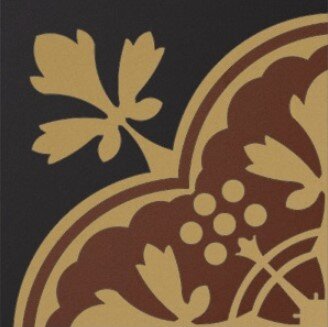 Декор Winckelmans 150N504D001 Decor Deauville 01 (ROU COG NOI) 15x15