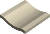 Керамогранит Winckelmans 100CH0BAU Channel WHITE BAU 10x10