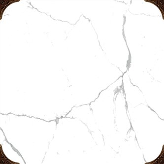 Плитка Eurotile 3 SR 0005 Statuario 40x40