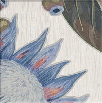 Декор Mainzu Decor Blue Leaves 20x20