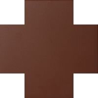 Керамогранит Winckelmans 070CRROU Cross 7 Red ROU 7x7