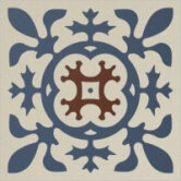 Декор Winckelmans 100N002D001 ENC02 Lis 01 (BEF BAU ROU) 10x10