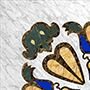 Декоративная вставка Marmocer PJD-SDPH062 62 Waterjet Border (Wings) 25x25