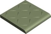 Ступень Winckelmans 1001B0RVEP BR10 REL PALE GREEN VEP 10x10