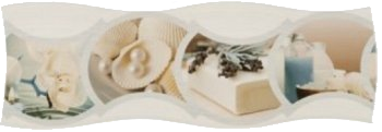 Декор Mayolica Siroco Bano Blanco Decor 20x60