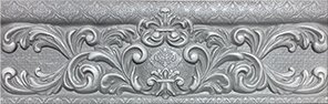 Eletto Ceramica 586091001 Бордюр Agra Grey Dalila 25,1х8