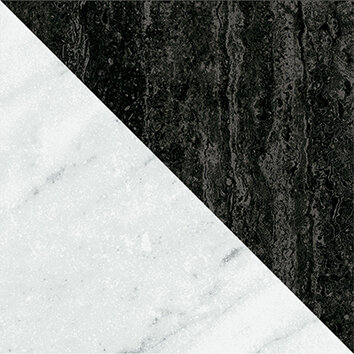 Керамогранит 41ZERO42 4101199 Flag Black White 18,6x18,6