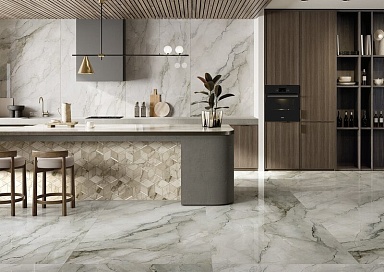 Керамогранит Ava Ceramica 196013 Bolgheri Stone Sage Lap Ret 60x120