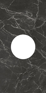 Kerama Marazzi ID160 Декор Коррер наборный чёрный глянцевый 30x60x0,9