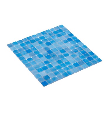 Мозаика Keramissimo HVZ-120 для бассейна светло-голубая 31,5x31,5