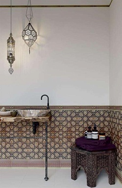 Бордюр Azulejo Espanol Cenefa Alhambra Wengue 7x25