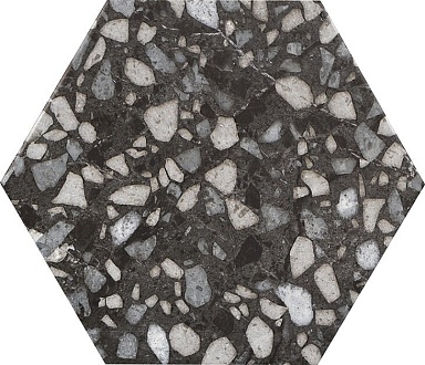 Керамогранит Durstone TERAZZO BLACK 23X27