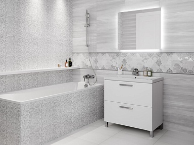 Бордюр Cersanit A-MT1L381J Metallic Спецэлемент металлический золотистый 1x60