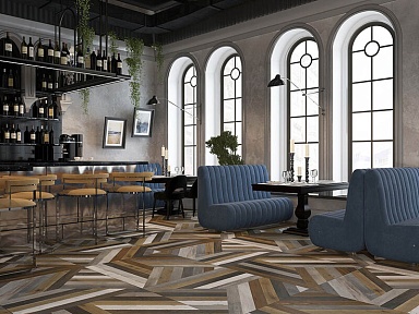Керамогранит Azulev Artwood Mix Rc 100x100