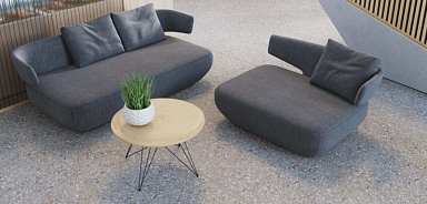 Керамогранит Estima AG23 Aglomerat Dark Grey Неполированный Рект. 60x120x9