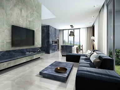 Керамогранит Energie Ker L11OIBK Onyx Black 9mm 60x120