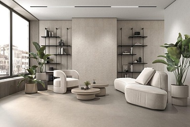 Плитка Kerama Marazzi 48020R Догана серый светлый матовый обрезной 40x80x1