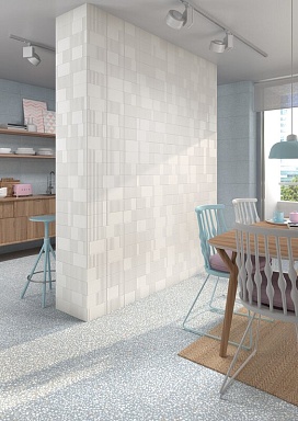 Декор VIVES Milvio Blanco Mate Mix 10X20