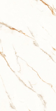 Керамогранит Laparet Venato Calacatta Gold белый сатинированный 60х120