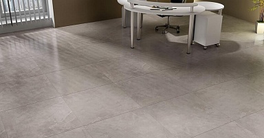 Керамогранит Kutahya Seramik Pulpis Prime Light Grey Parlak Nano Rectified 60x120