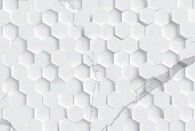 Плитка Eurotile 9 SR 0205 Statuario Pixel 27x40