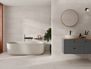 Керамогранит STN Ceramica 3AEBKRETDDAA 3DB Kreta Grey MT 6mm 60x120