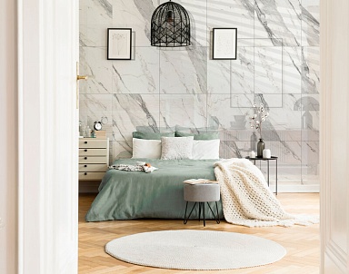 Керамогранит Global Tile GT120607703PR Verona Белый Slim 60x120