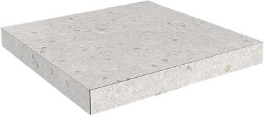 Kerama Marazzi SG631820R/GCA Ступень угловая клееная Терраццо бежевый светлый 33x33